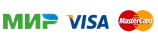 Visa, Mastercard, Mir